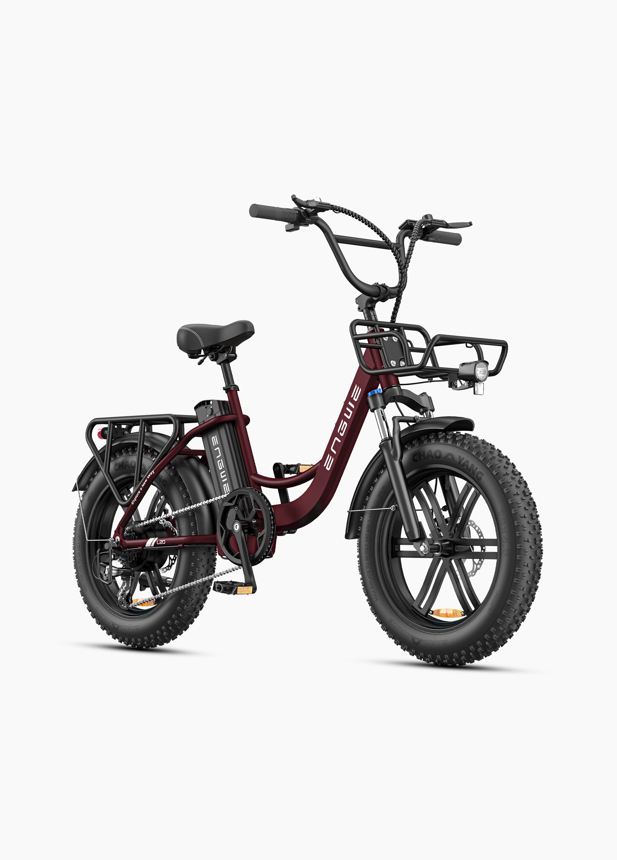 ENGWE L20 Boost bicicletă electrică neagră 126km