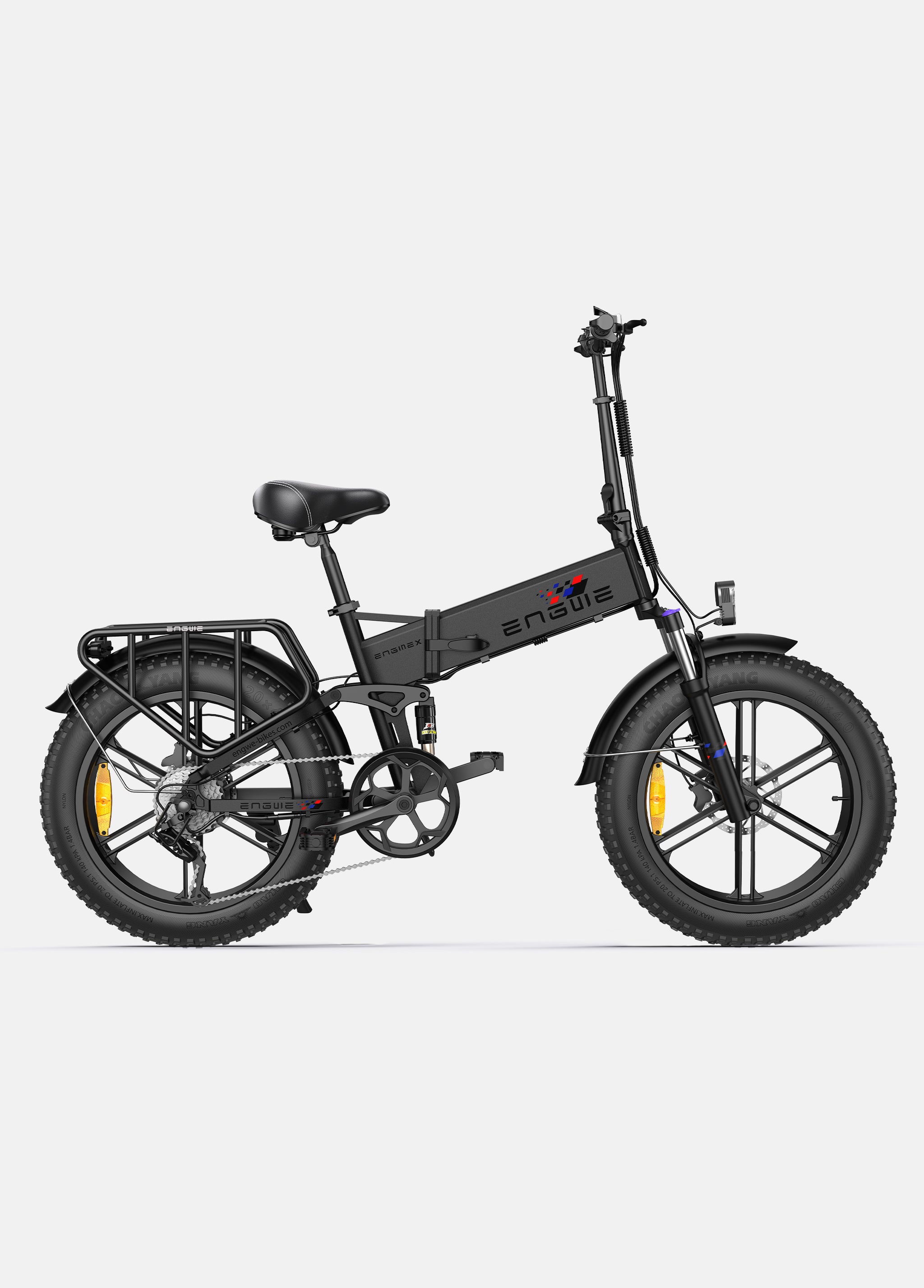 ENGWE Engine X bicicletă electrică pliabilă 20x4.0 negru