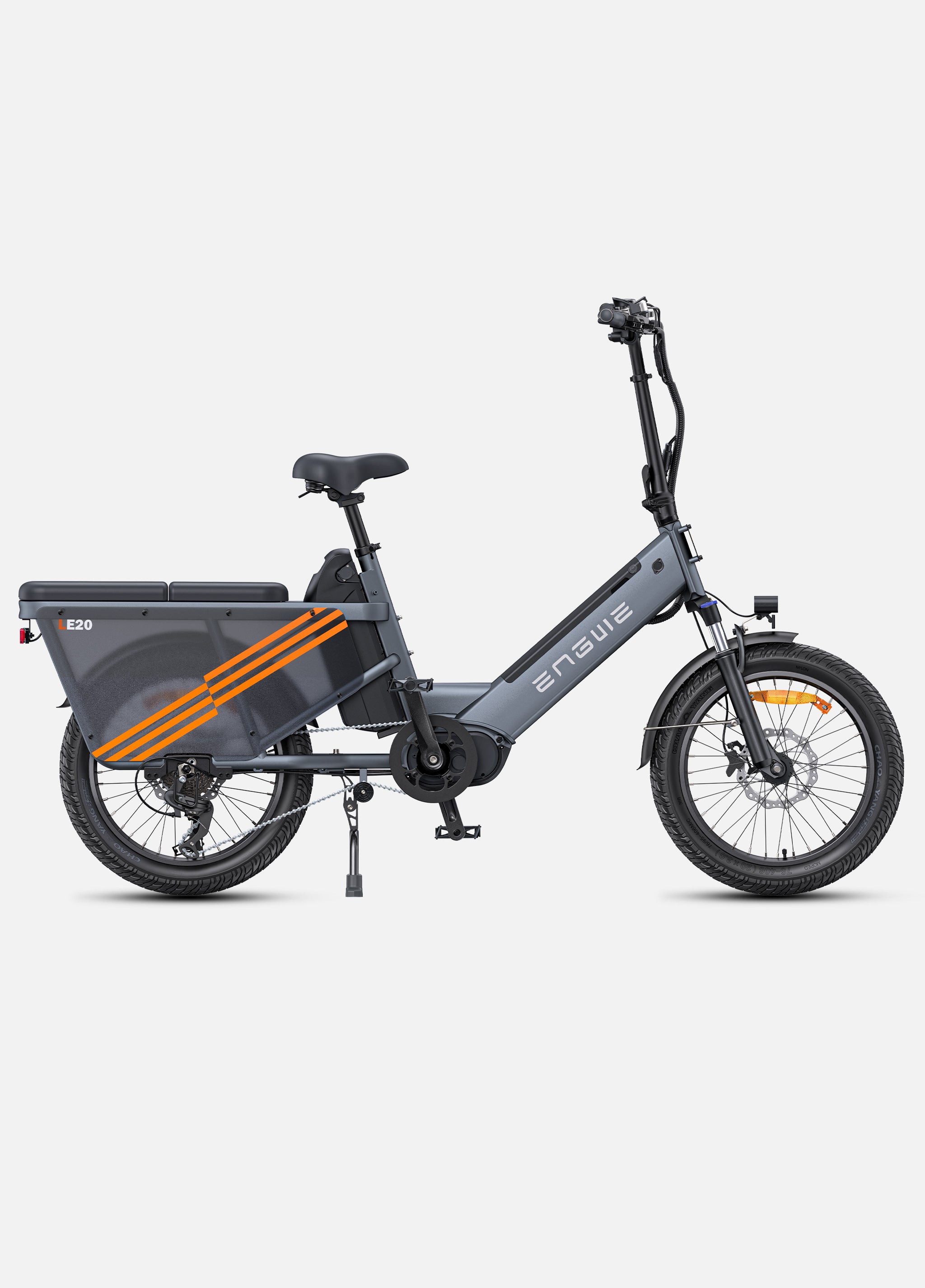 ENGWE LE20 bicicletă electrică cargo longtail albastru