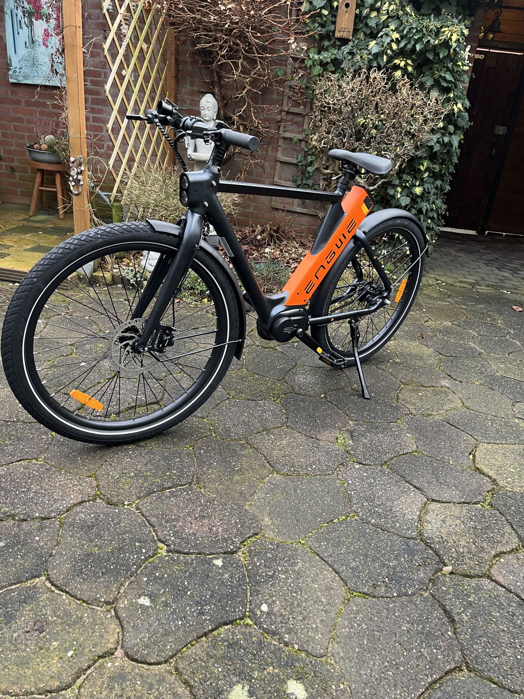 ENGWE P275 Pro bicicleta electrica curea carbon negru 260 km
