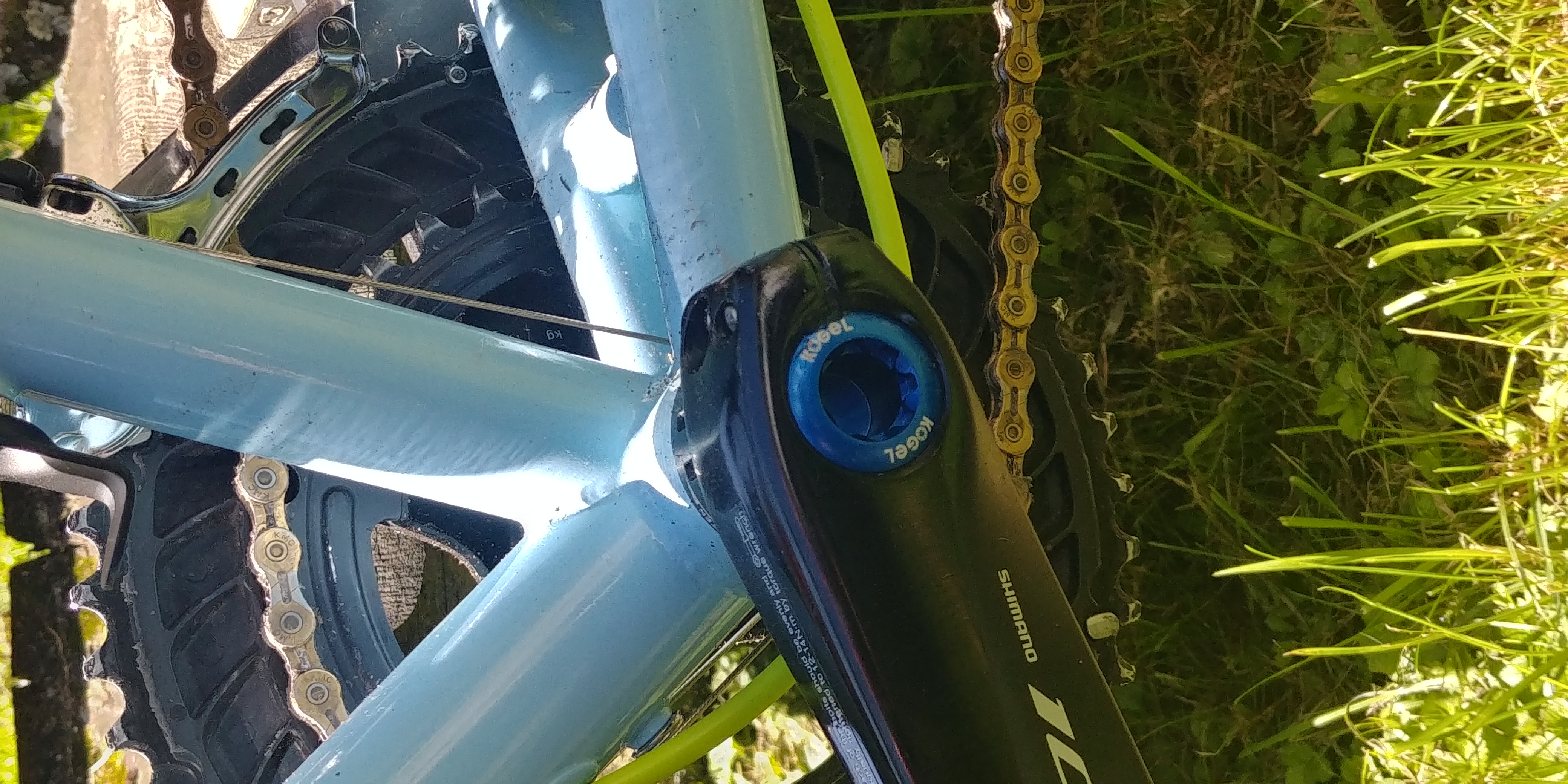 Kogel surub brat pedalier Shimano aluminiu lung-scurt