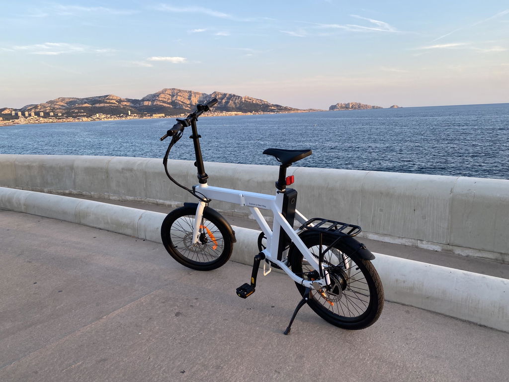 ENGWE P20 bicicletă electrică pliabilă verde 100km