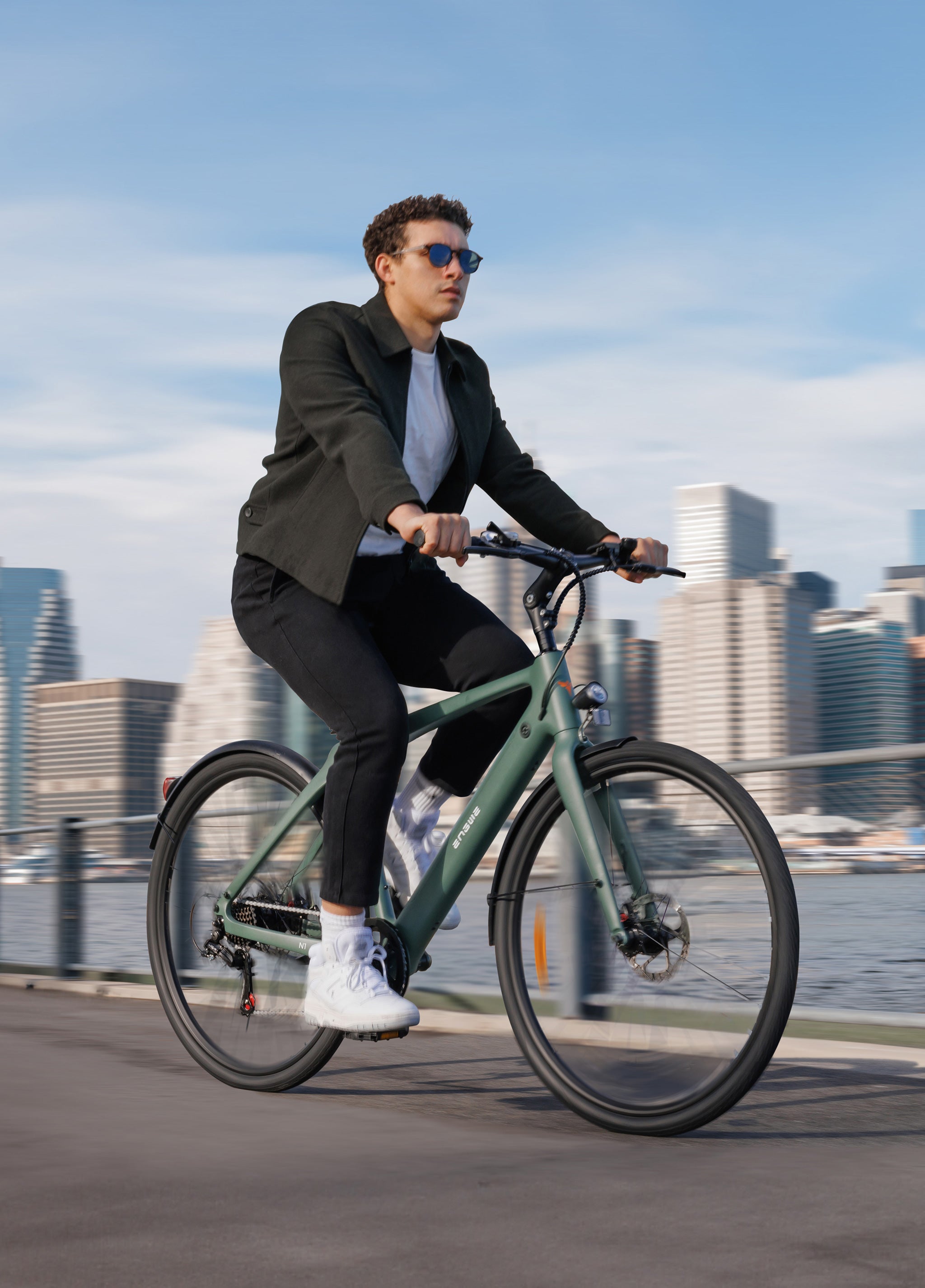 ENGWE N1 Air bicicleta electrica carbon gri-carbune 100 km