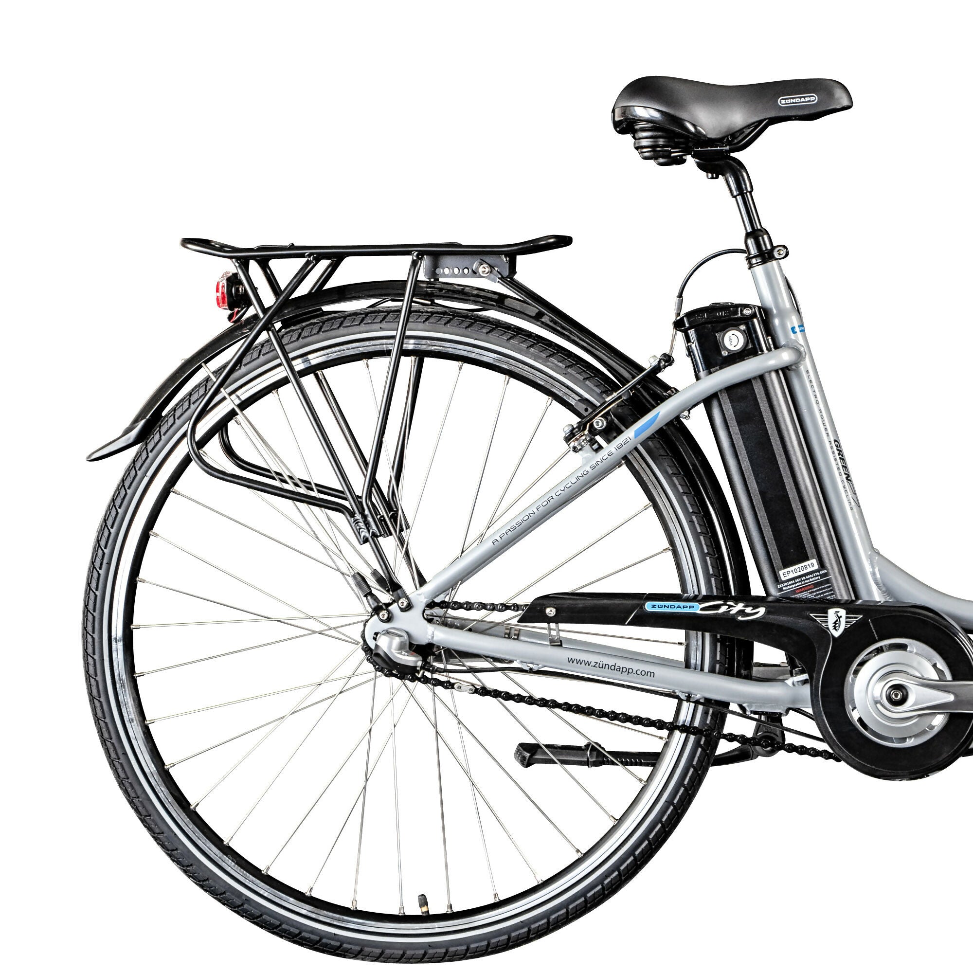 Zündapp Green 2.7 bicicleta electrica 28 inch 48 cm gri city