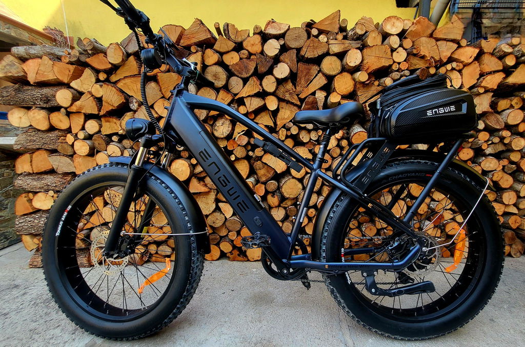 ENGWE geanta portbagaj bicicleta 35L impermeabila negru