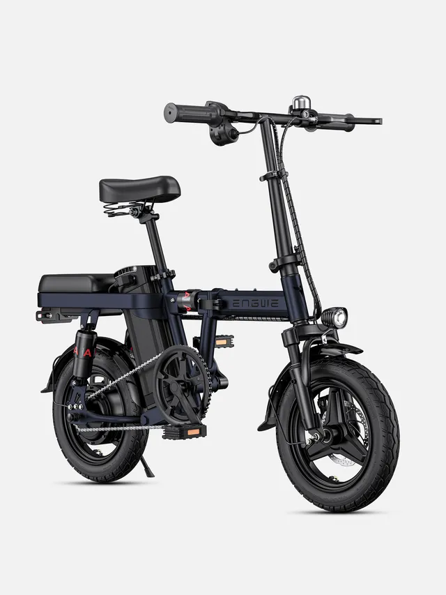 ENGWE T14 mini bicicletă electrică pliabilă portocaliu