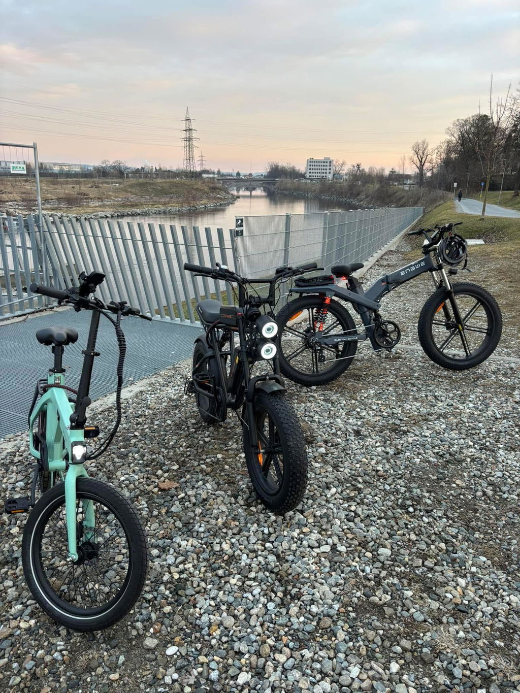 ENGWE P20 bicicletă electrică pliabilă verde 100km