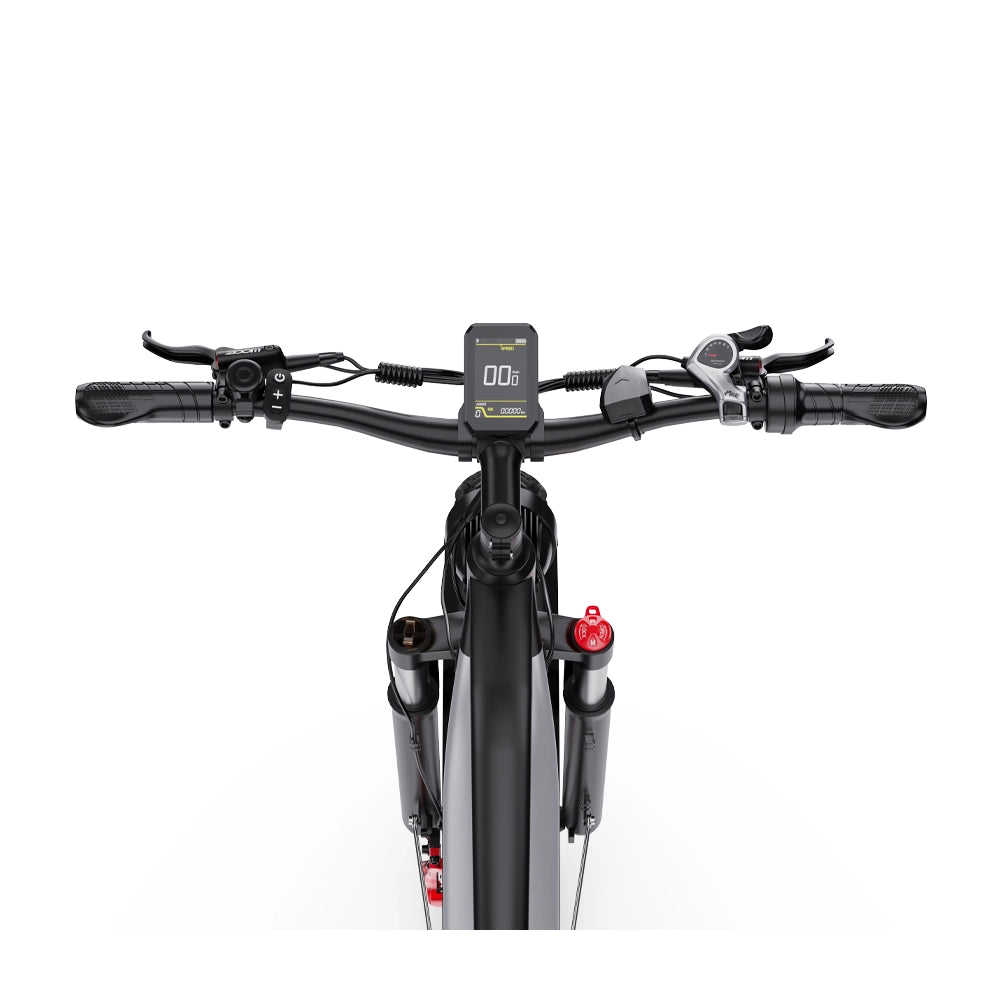 Duotts F26 Lite bicicleta electrica argintiu-alb fatbike
