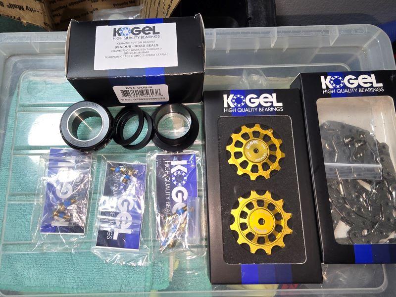 Kogel Bearings Bling Bundle set upgrade rosu ceramic
