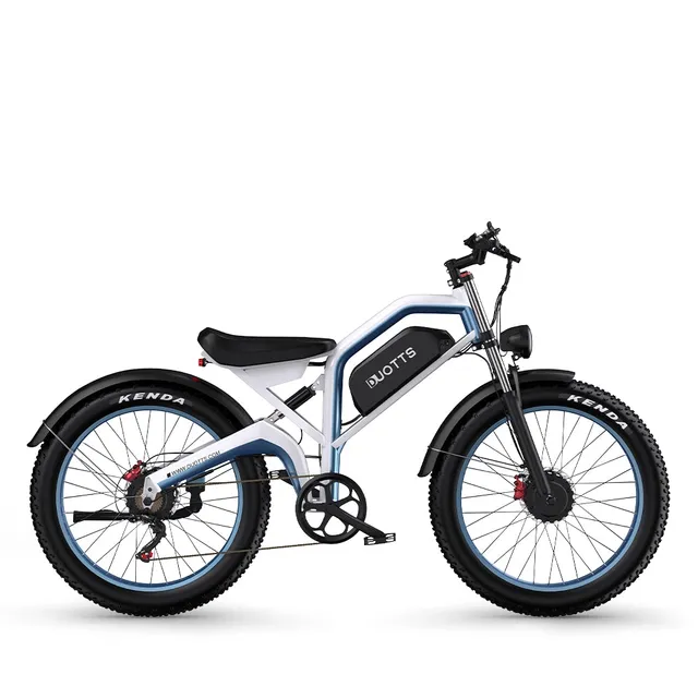 Duotts N26 bicicleta electrica negru-rosu 26 inch