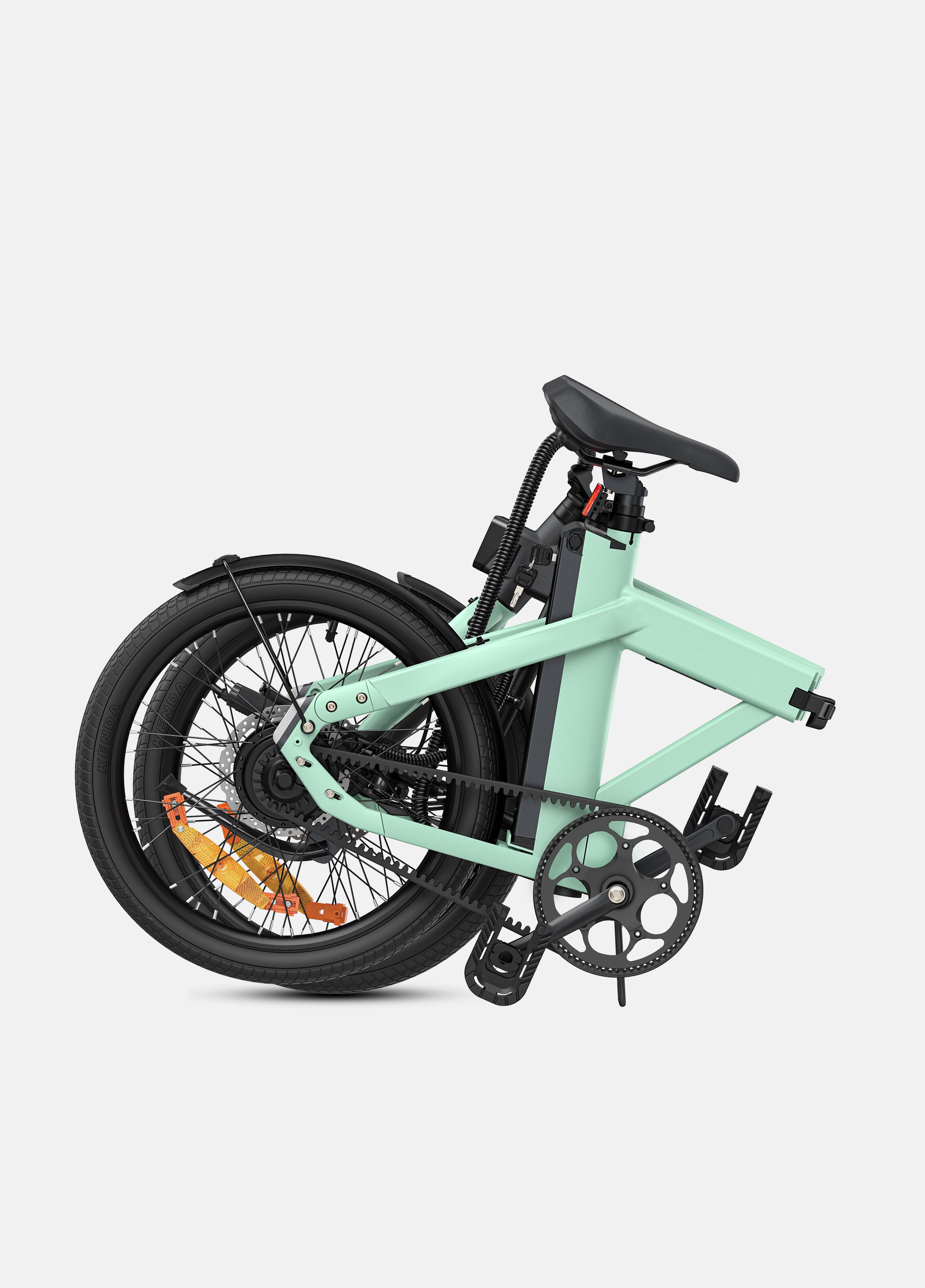 ENGWE P20 bicicletă electrică pliabilă verde 100km