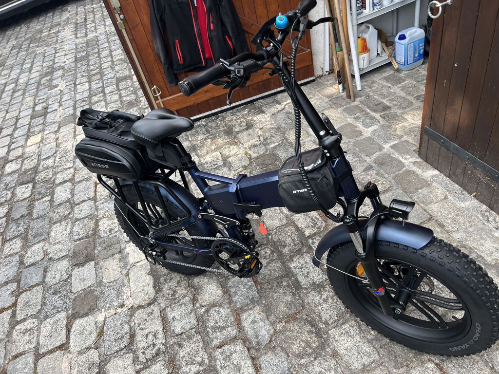 ENGWE geanta portbagaj bicicleta 35L impermeabila negru