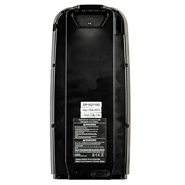 Zündapp acumulator portbagaj 36V 10,4Ah 374Wh 3-Pin