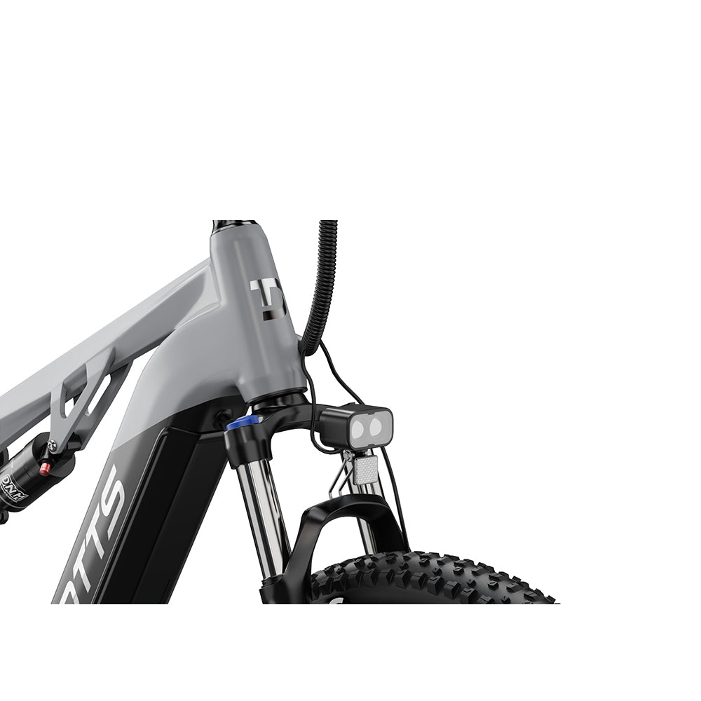 DUOTTS E29 bicicleta electrica negru-rosu