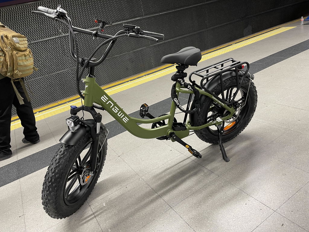 ENGWE L20 bicicletă electrică verde 48V 13Ah