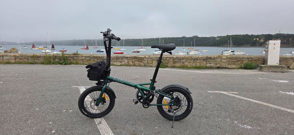 ENGWE Zip bicicletă electrică pliabilă 16 inch gri