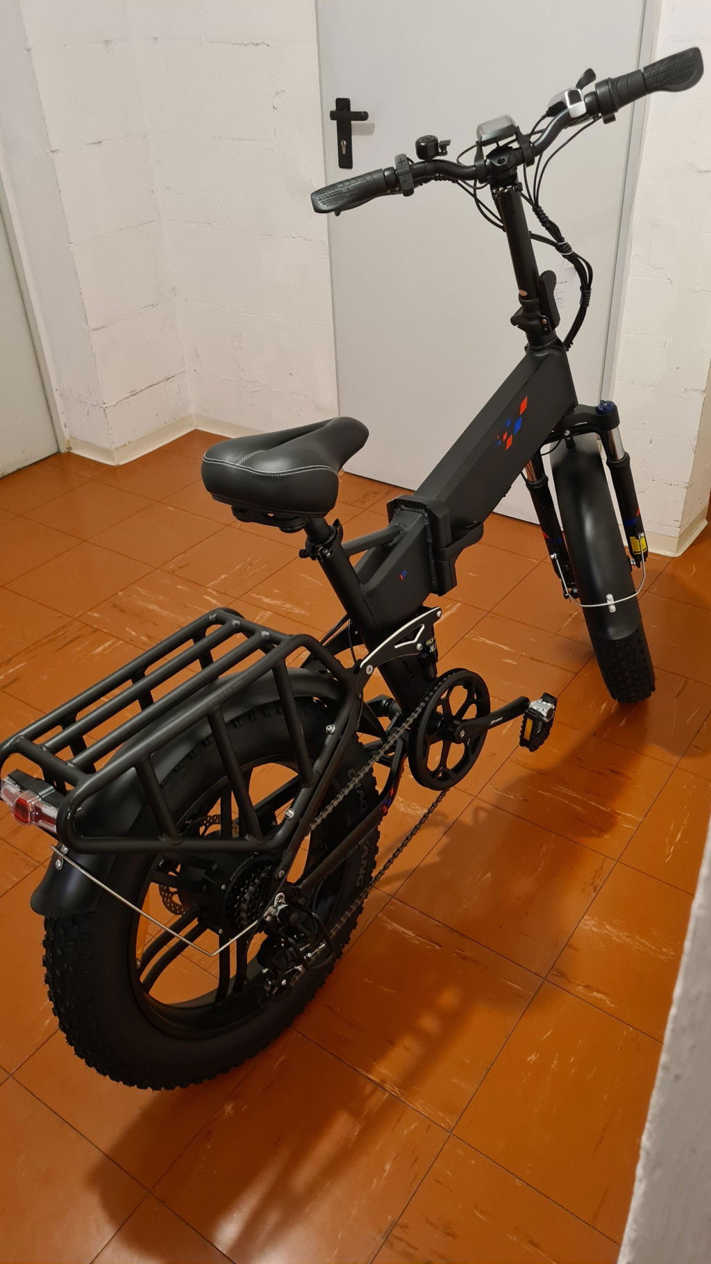 ENGWE Engine X bicicletă electrică pliabilă 20x4.0 negru
