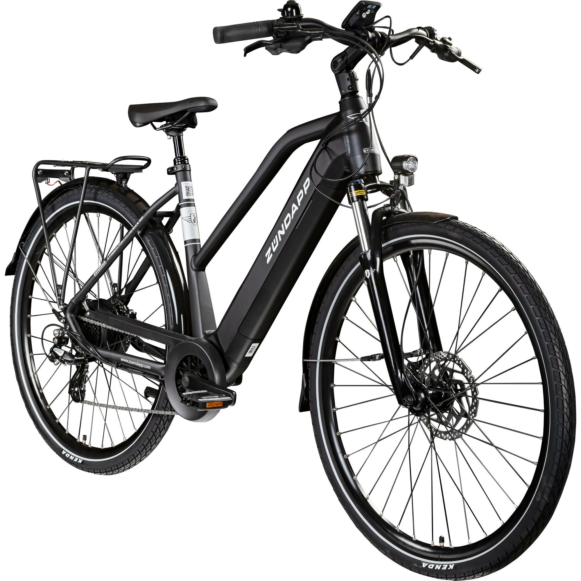 Zündapp Z810 bicicletă electrică trekking 50 cm 550Wh negru