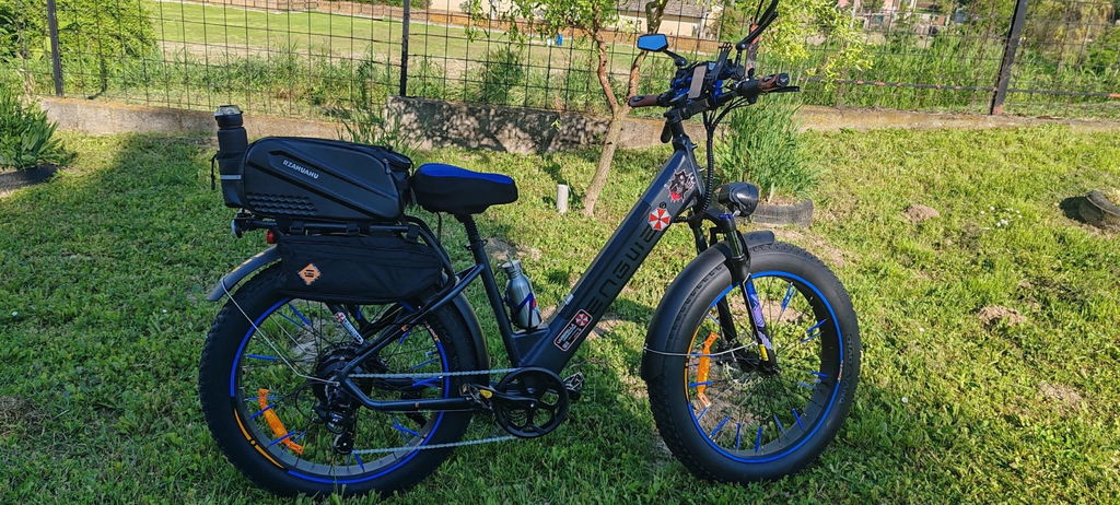 ENGWE E26 bicicletă electrică step-through gri 140km