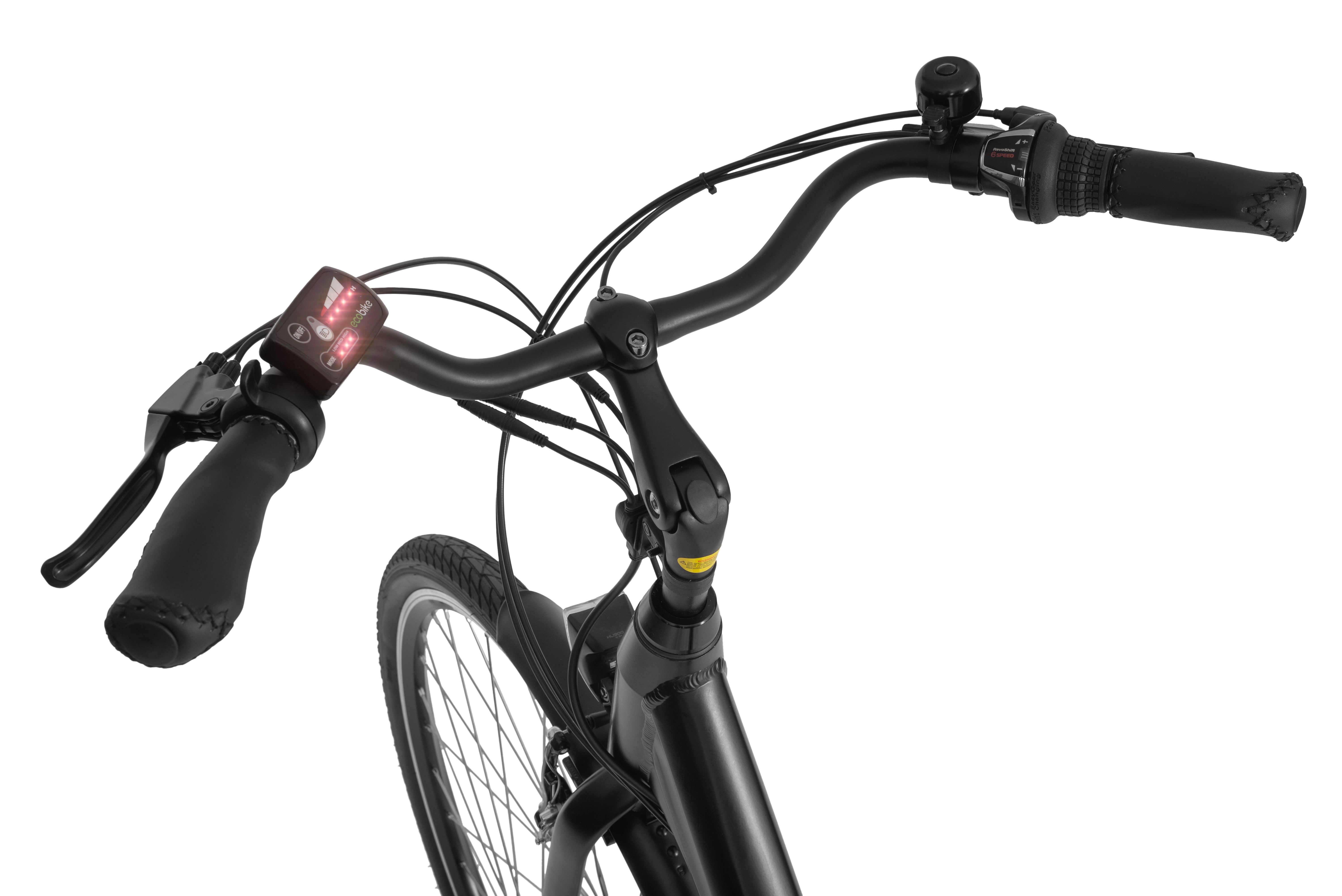Ecobike Basic Black bicicleta electrica 11.6Ah Shimano 7 viteze