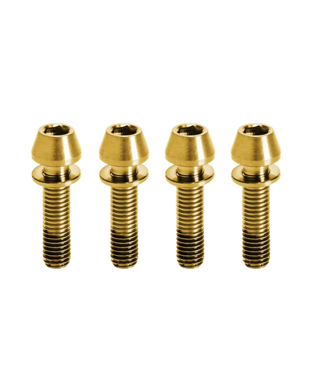 Kogel Titanium Stem Bolts M5x20 suruburi pipa negre titan