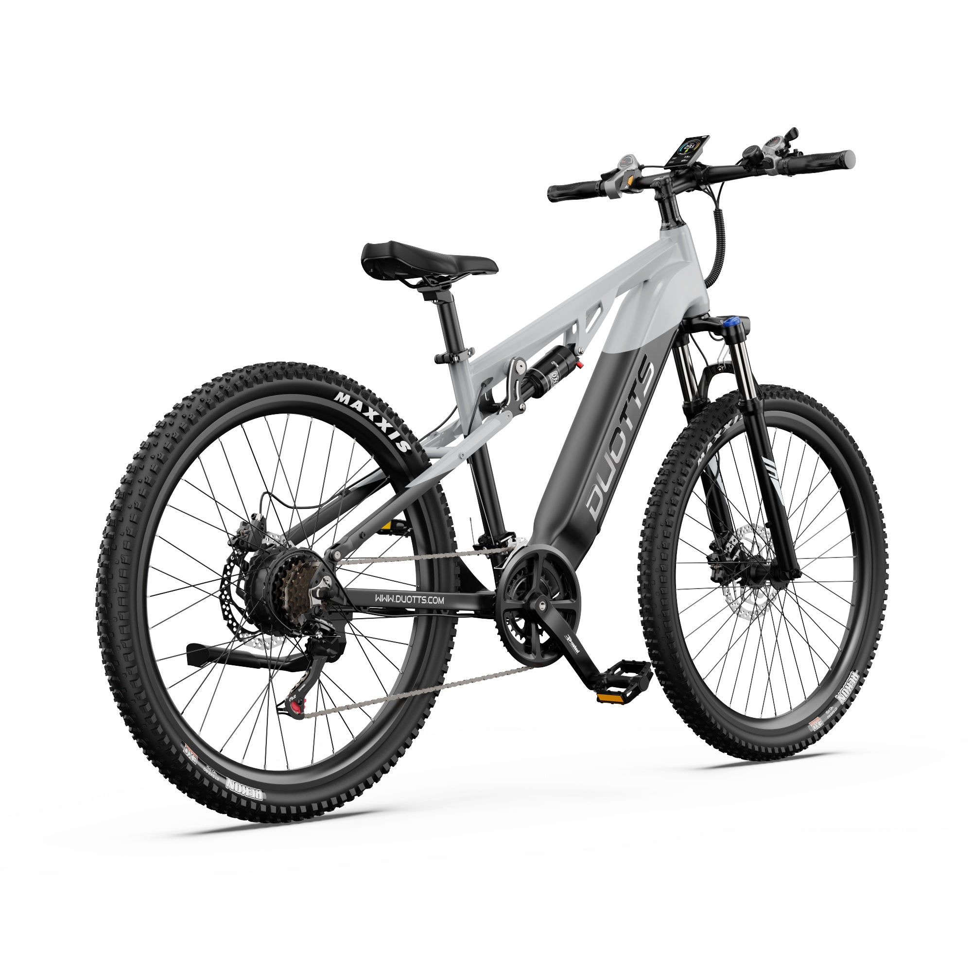 DUOTTS E29 bicicleta electrica negru-rosu