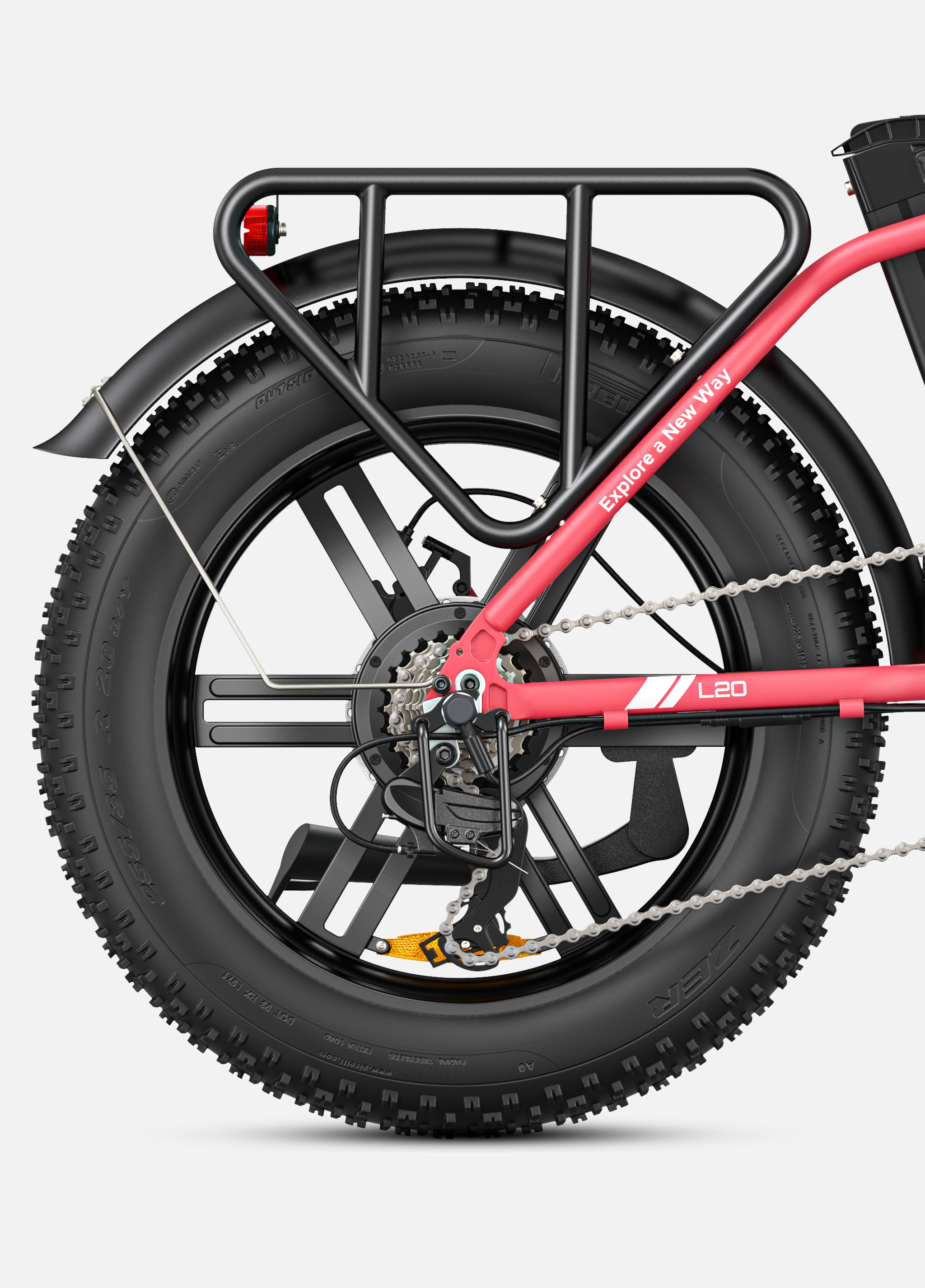 ENGWE L20 bicicletă electrică verde 48V 13Ah