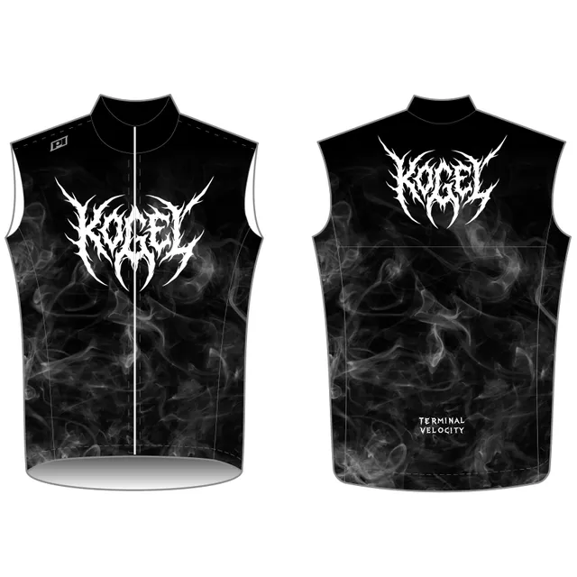 Kogel Bearings Race Vest vesta ciclism Smoke M