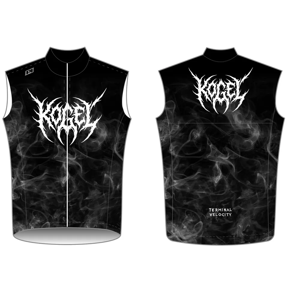 Kogel Bearings Race Vest vesta ciclism Smoke M