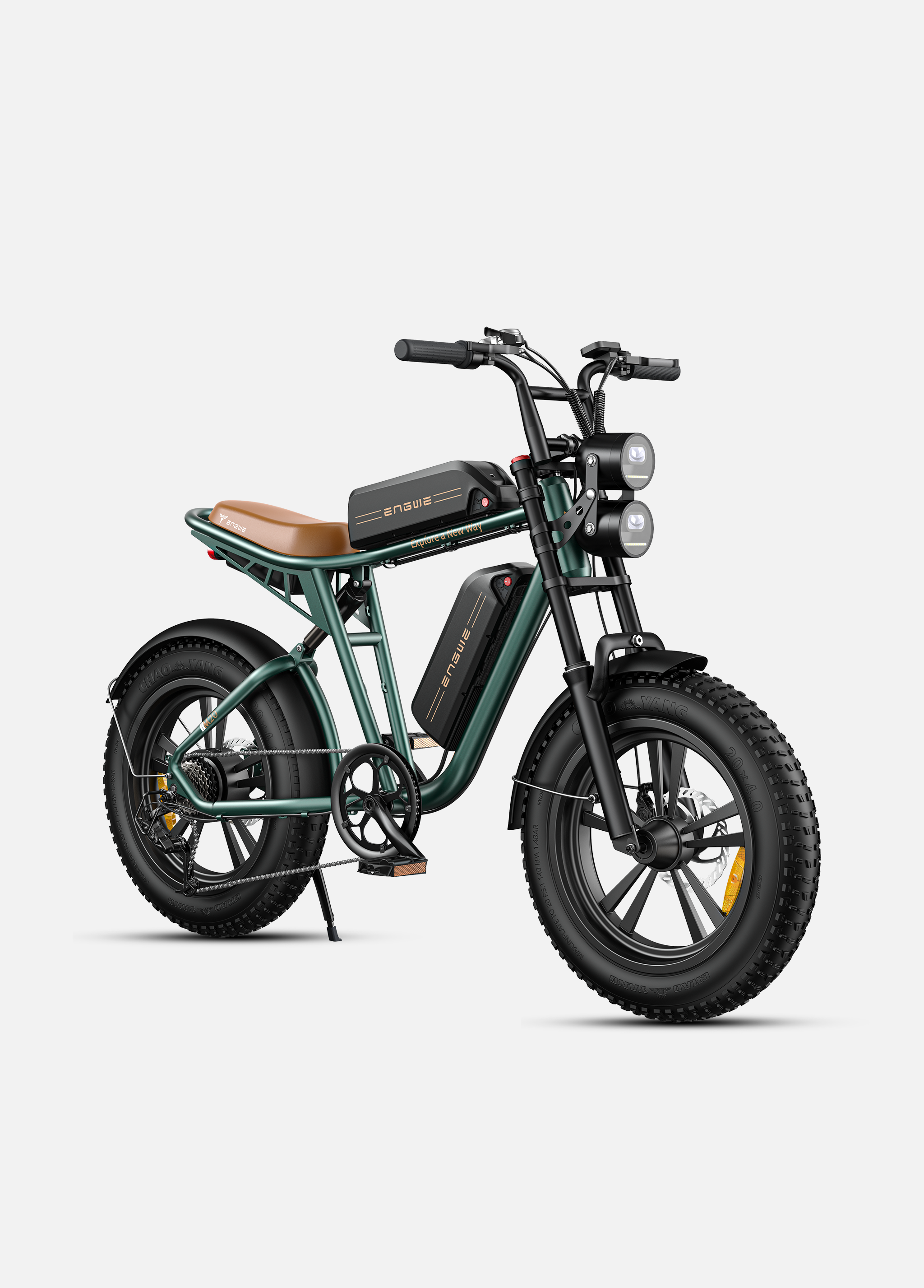 ENGWE M20 bicicleta electrica negru baterie dubla 150 km