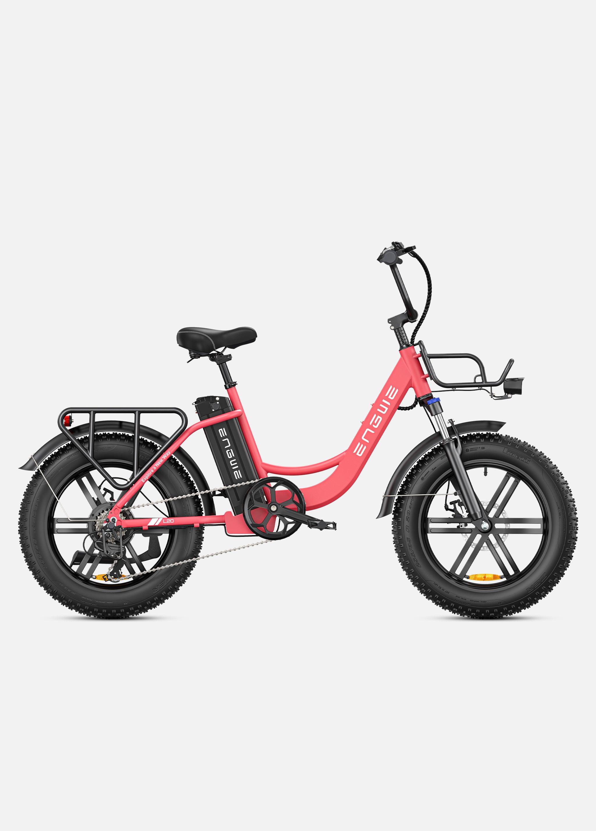 ENGWE L20 bicicletă electrică verde 48V 13Ah
