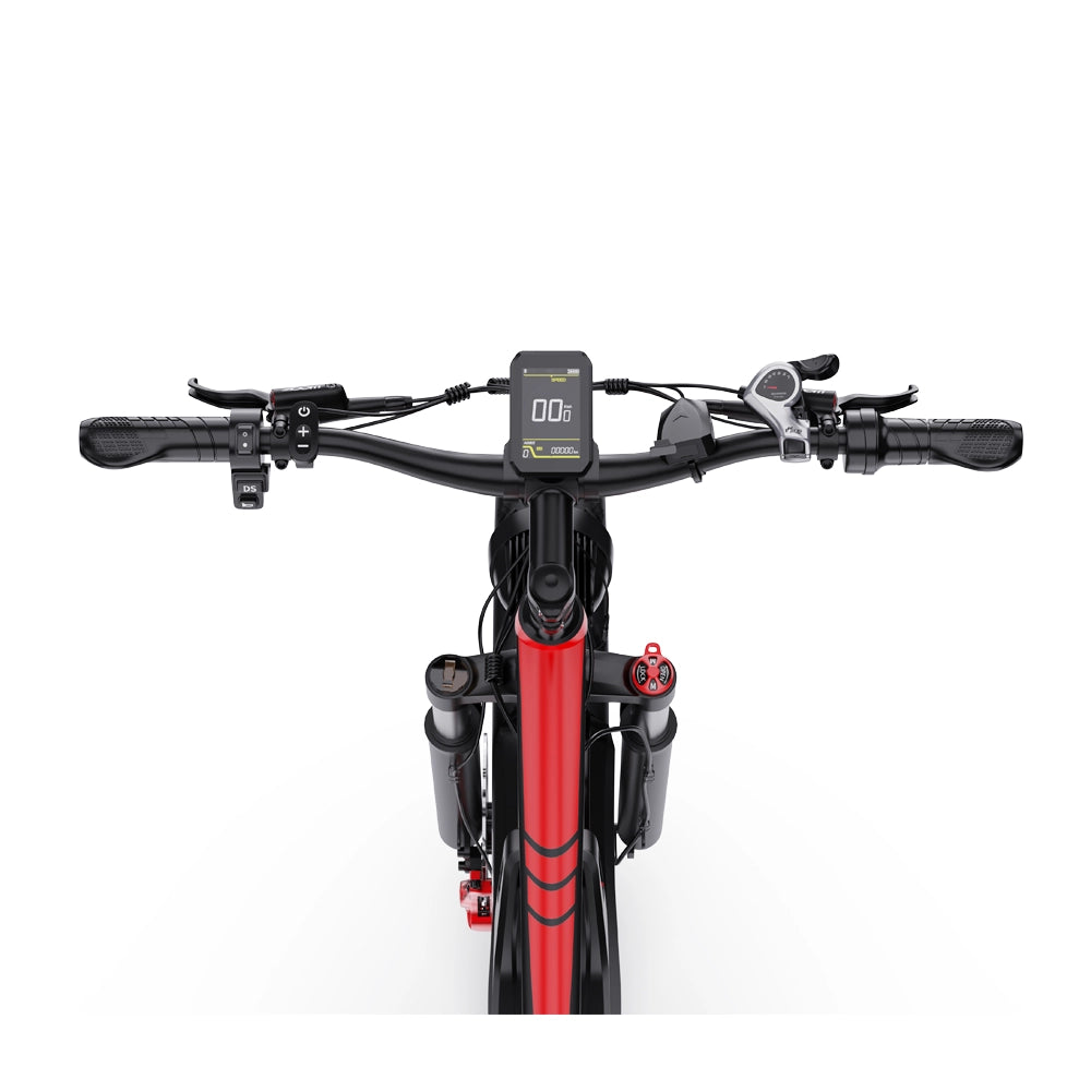 Duotts S26 bicicleta electrica neagra 19.2Ah fatbike