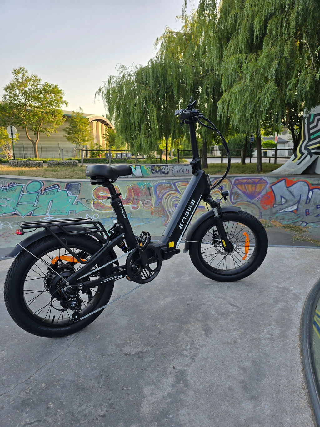 ENGWE L20 3.0 Boost bicicletă electrică pliabilă negru