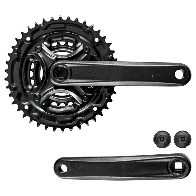 Zündapp pedalier 3 foi 42/34/24T 170 mm negru trekking
