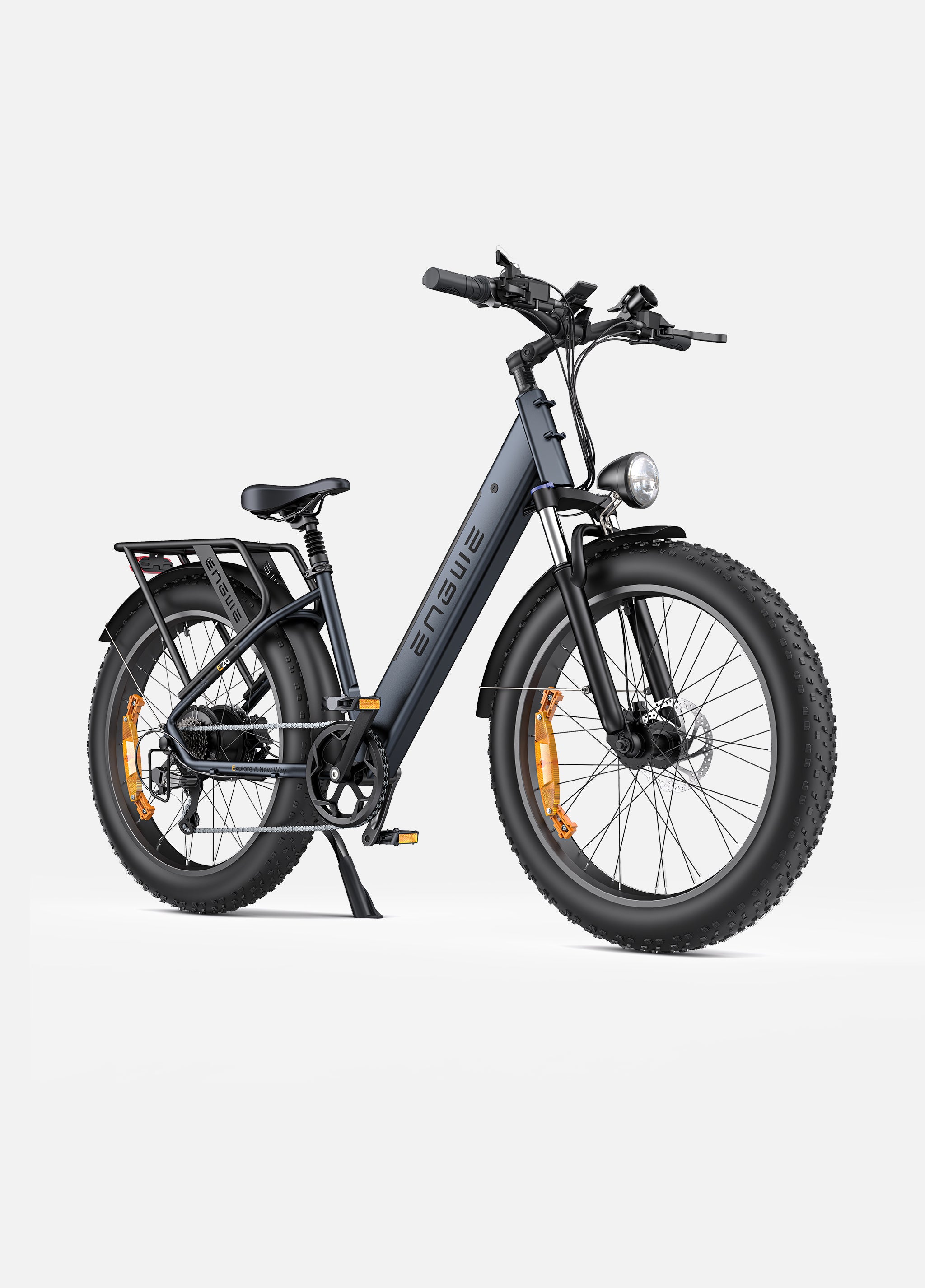ENGWE E26 bicicletă electrică step-through gri 140km