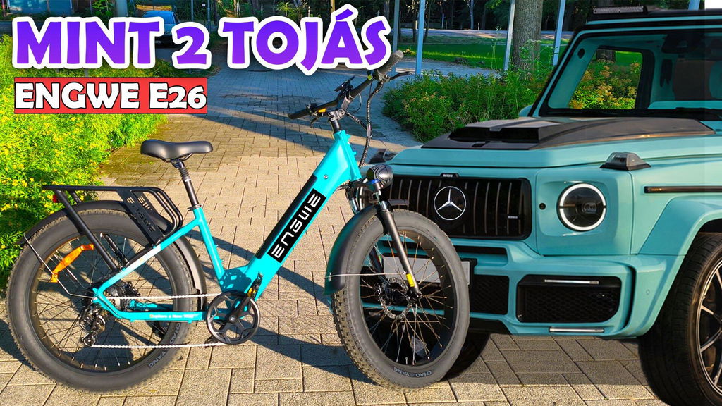ENGWE E26 bicicletă electrică step-through gri 140km