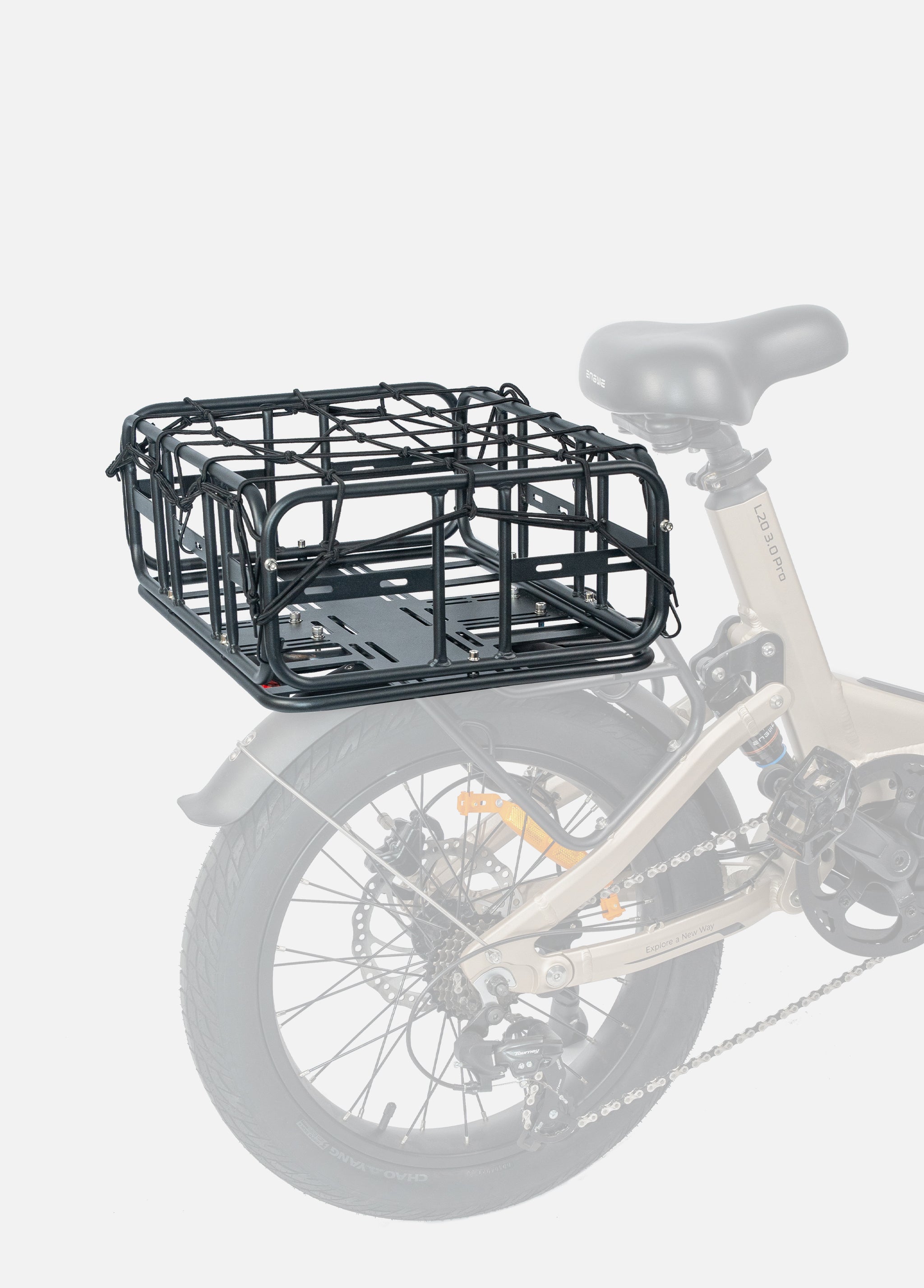 ENGWE cos spate bicicleta set portbagaj metal rezistent