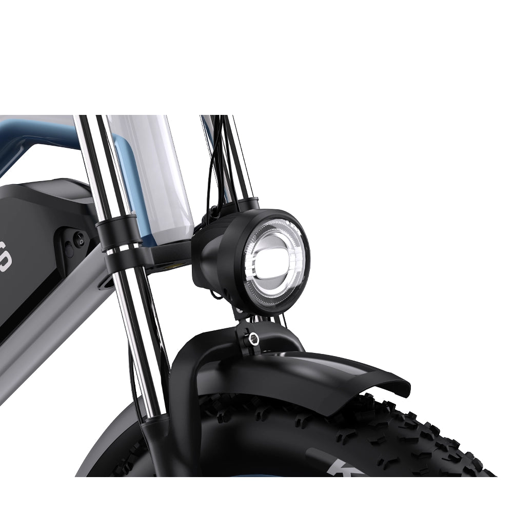 Duotts N26 bicicleta electrica negru-rosu 26 inch