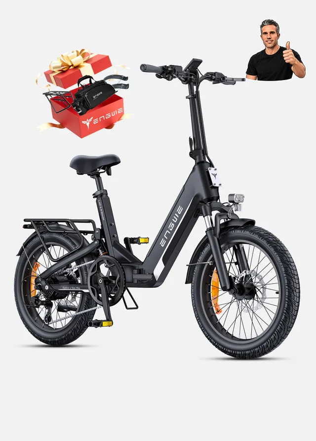 ENGWE L20 3.0 Boost bicicletă electrică pliabilă negru