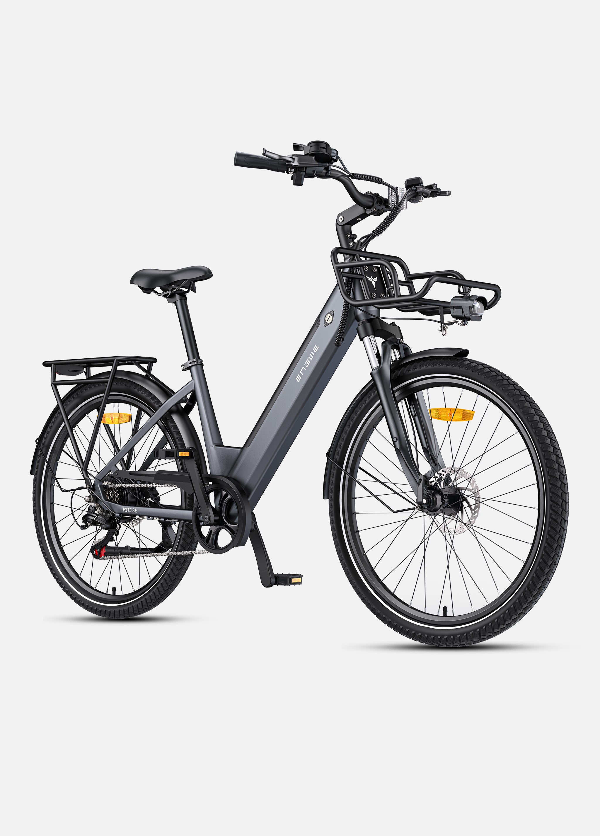 ENGWE P275 SE cos fata bicicleta metalic
