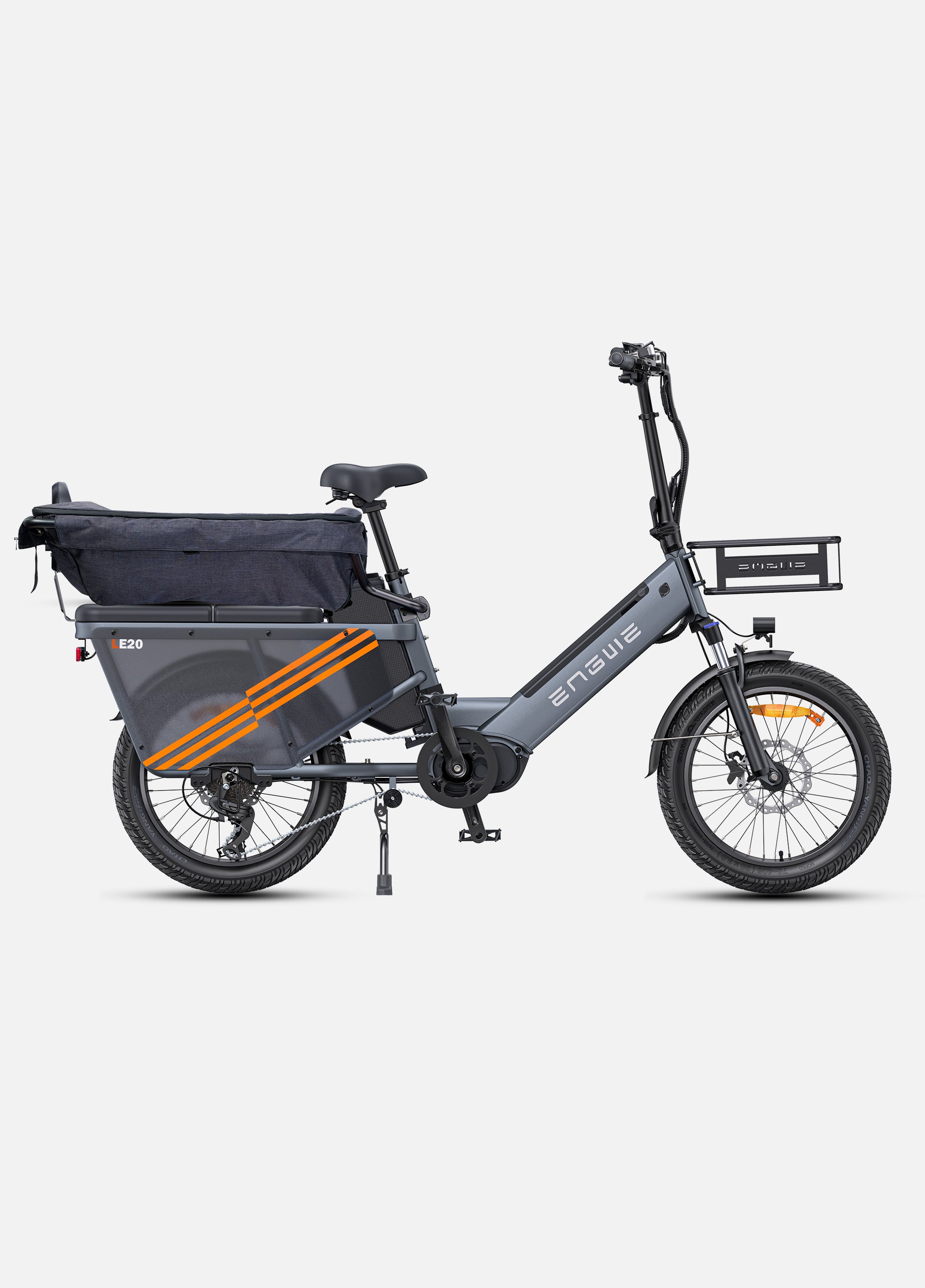 ENGWE LE20 bicicletă electrică cargo longtail albastru