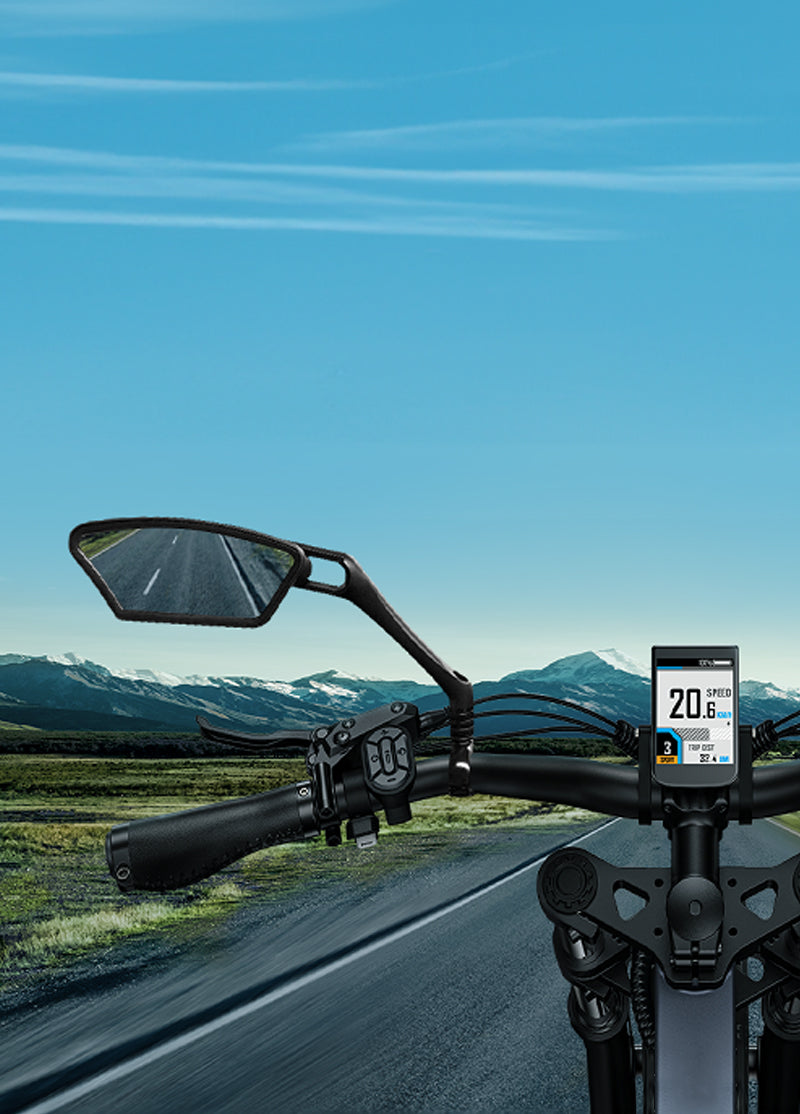 ENGWE oglinzi bicicleta pliabile 360 grade vizibilitate reglabila