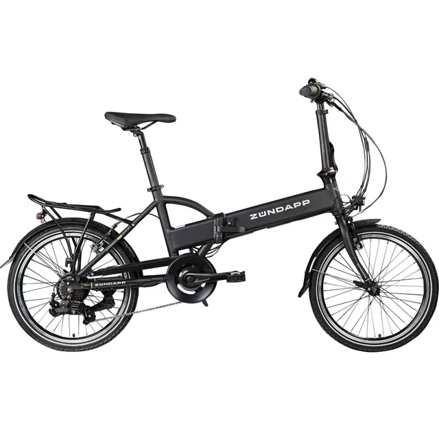 Zündapp Z101 bicicletă electrică pliabilă 20 inch neagră 250W
