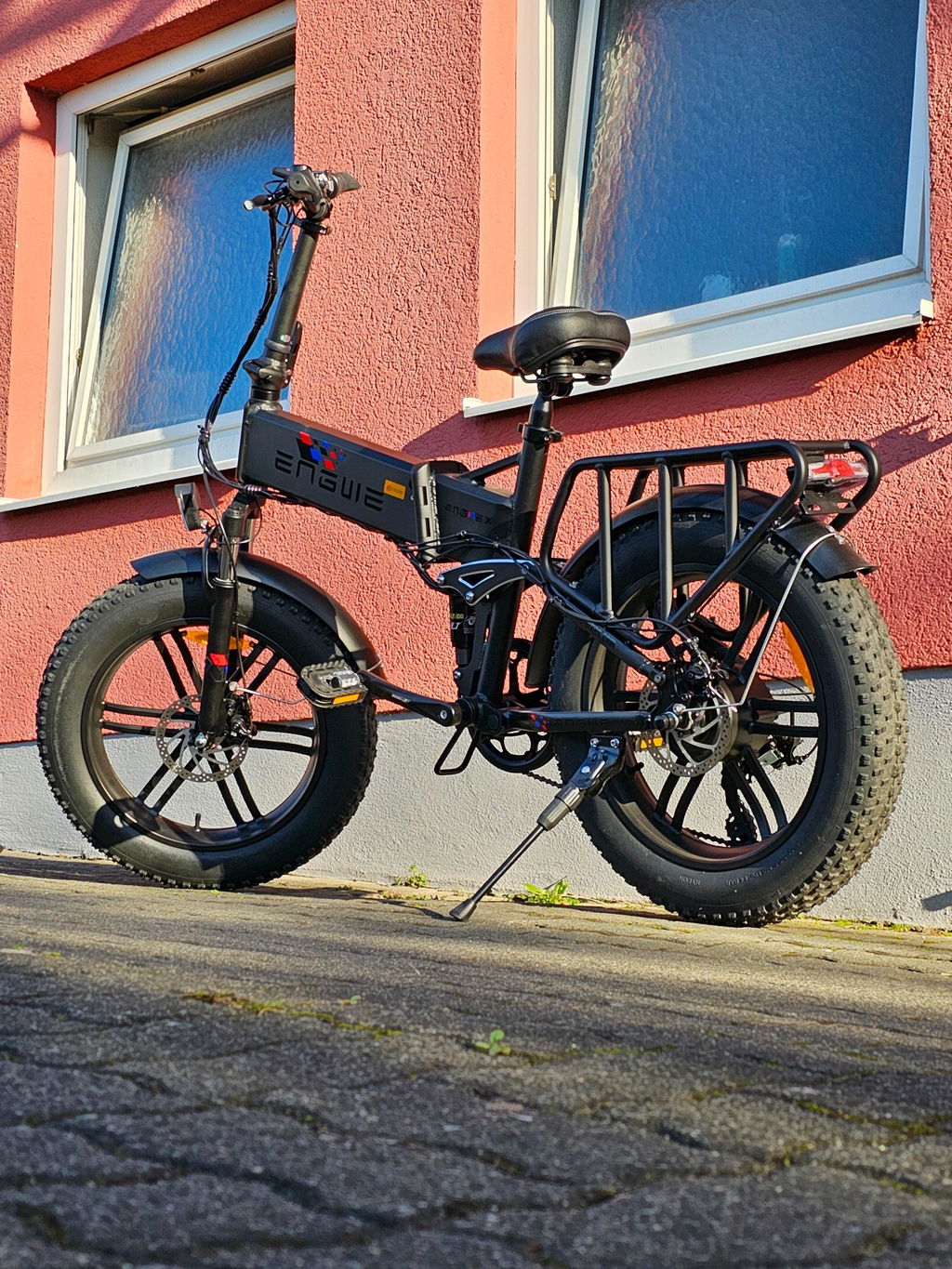 ENGWE Engine X bicicletă electrică pliabilă 20x4.0 negru