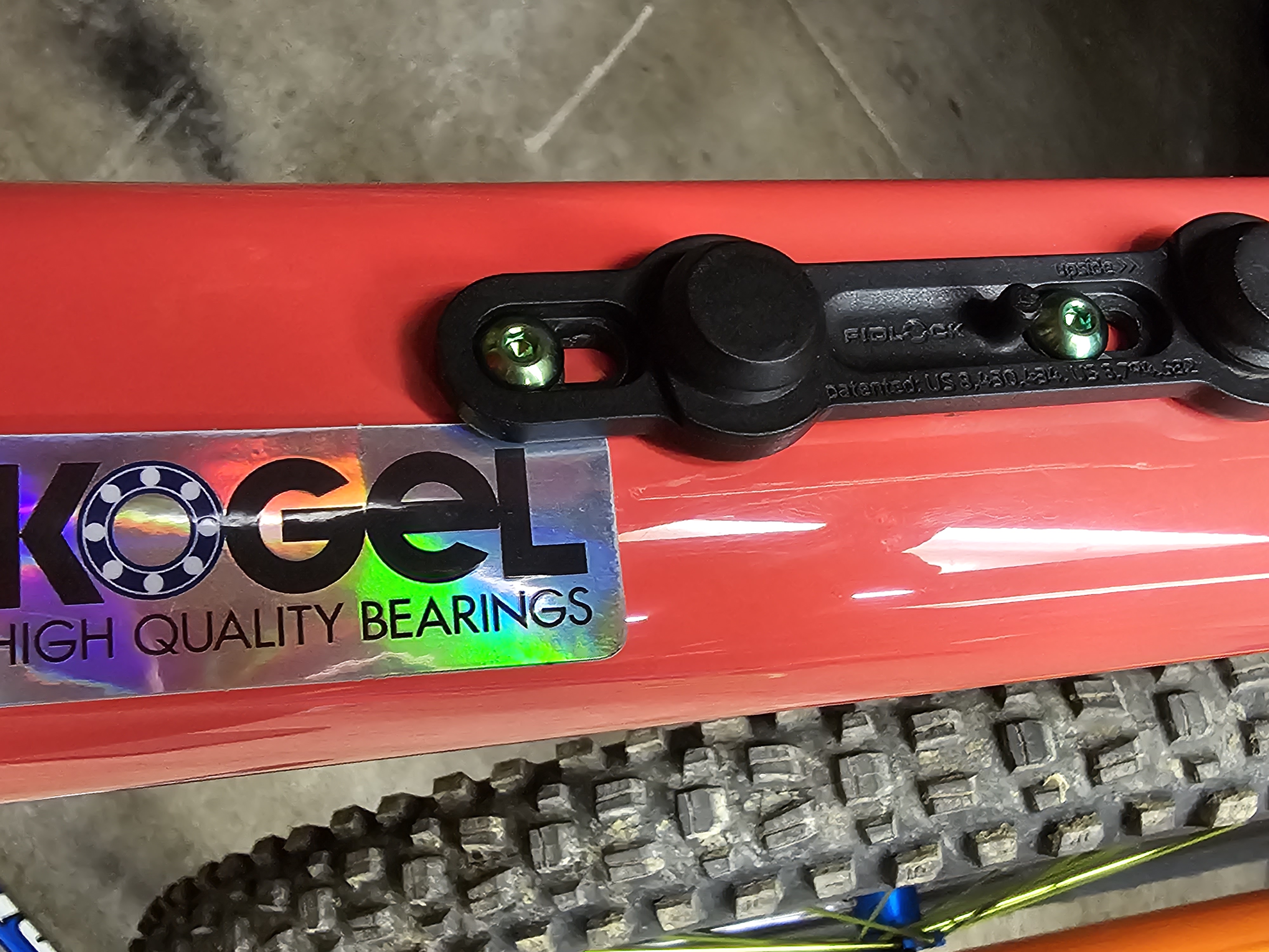 Kogel Transmission suruburi titan Negru 2 buc