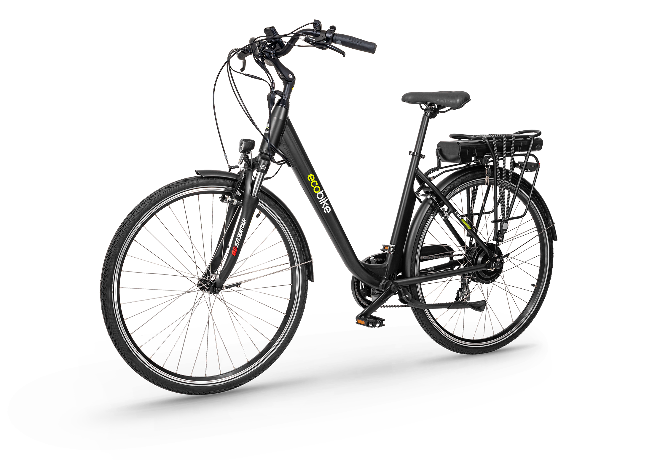 Ecobike Traffic Black Pro bicicleta electrica 11.6Ah Bafang