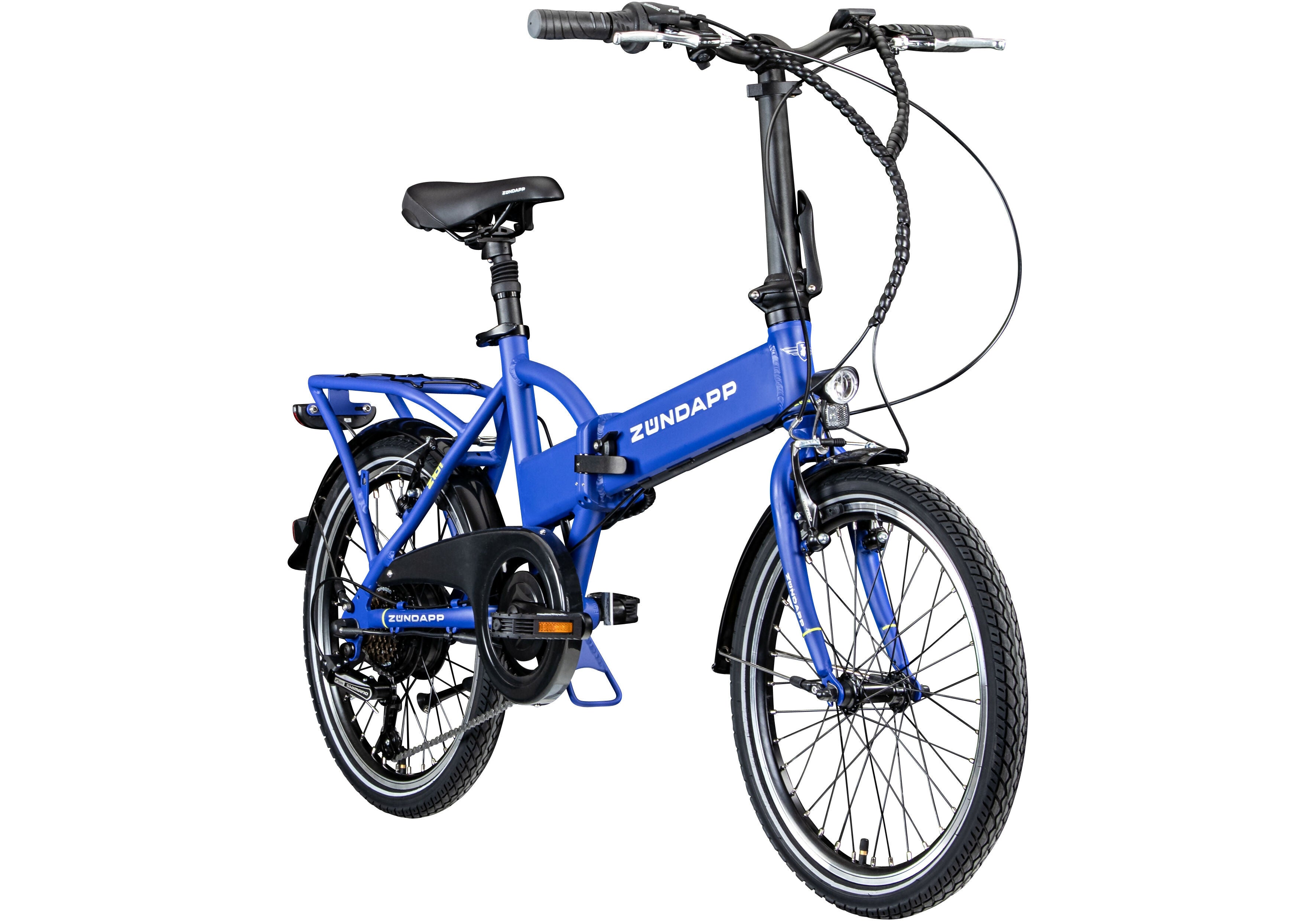 Zündapp Z101 bicicletă electrică pliabilă 20 inch neagră 250W