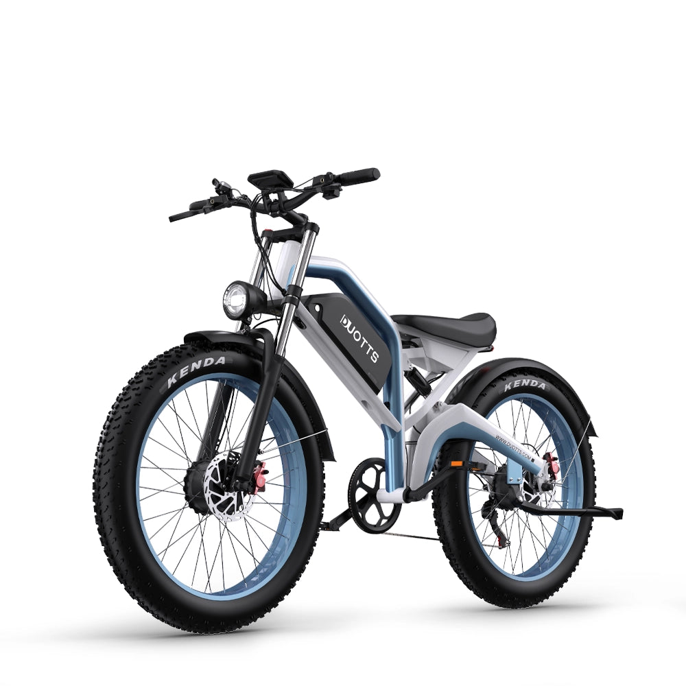 Duotts N26 bicicleta electrica negru-rosu 26 inch
