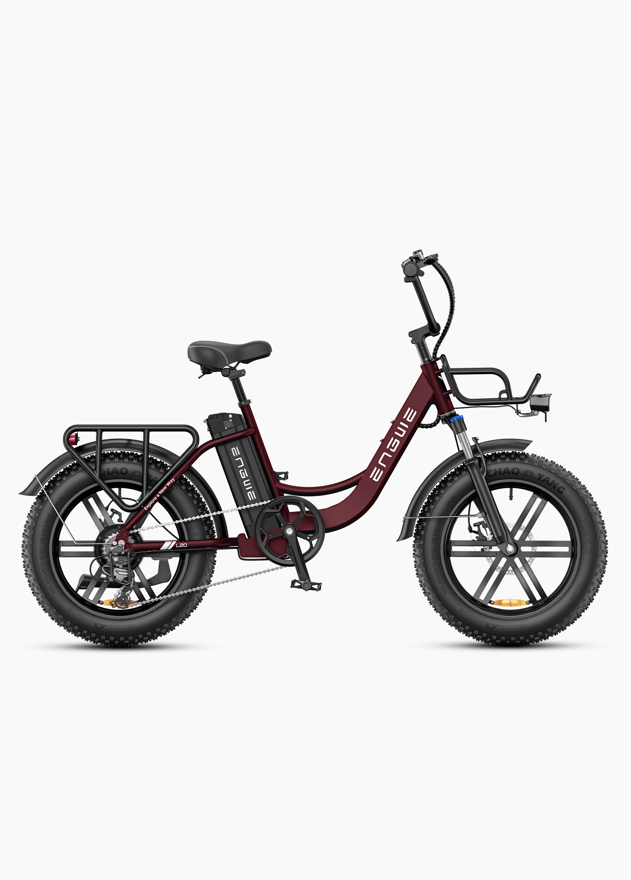 ENGWE L20 Boost bicicletă electrică neagră 126km