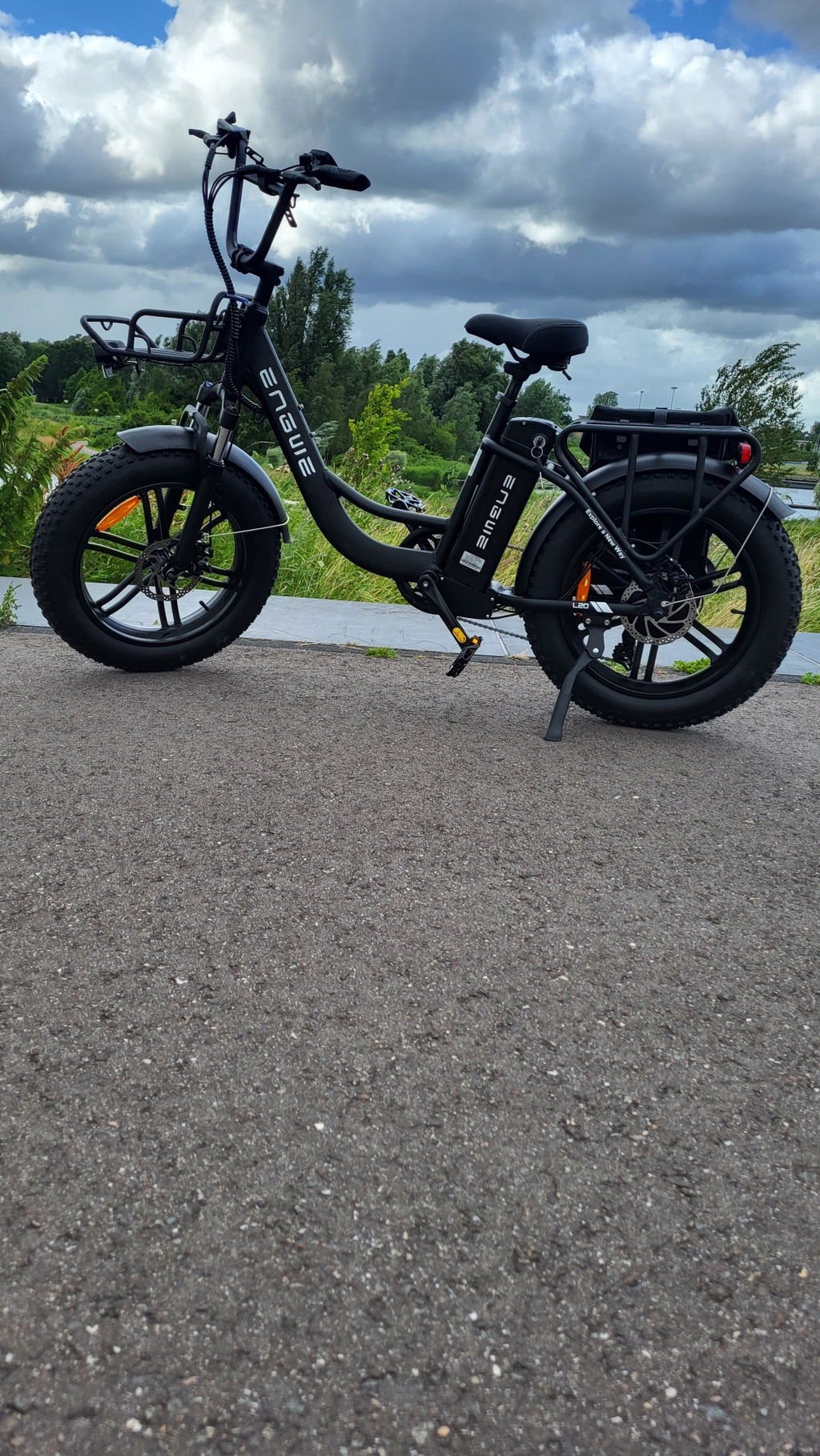 ENGWE L20 bicicletă electrică verde 48V 13Ah